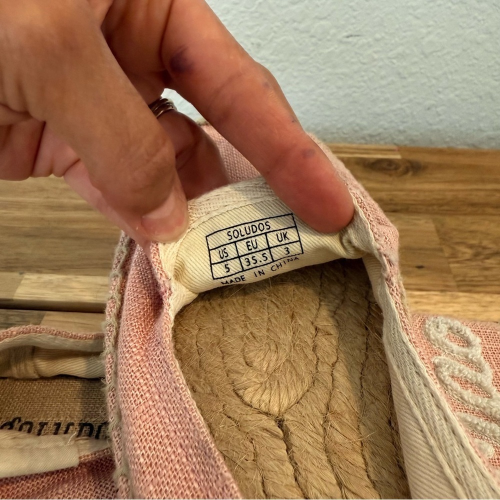 Soludos- Women’s Ciao Bella Smoking Espadrille- Size 5 - Picture 5 of 9